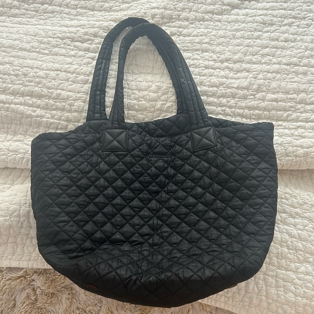 MZ Wallace Medium Metro Quilted Nylon Tote